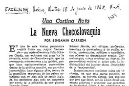 La Nueva Checoslovaquia.