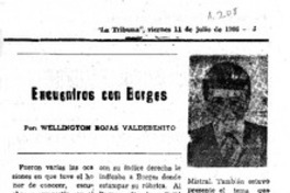 Encuentros con Borges
