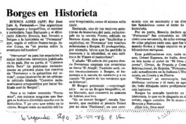 Borges en historieta