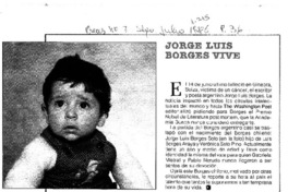 Jorge Luis Borges vive.