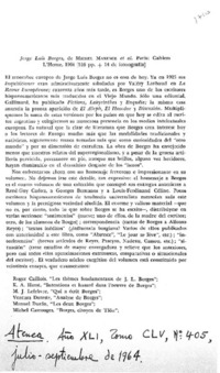 Jorge Luis Borges, de Michel Maxence