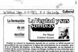 La formación de un escritor