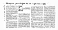 Borges: paradojas de un agnóstico