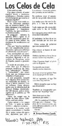 Los Celos de Cela