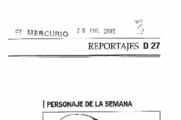 Personaje de la semana.