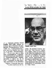Camilo José Cela.