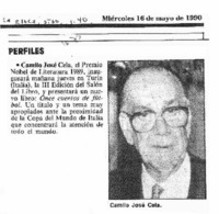 Camilo José Cela.