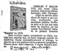 Debiles y malditos