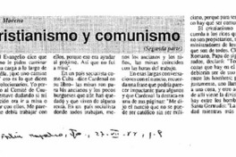 Cristianismo y comunismo