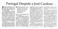 Portugal despide a José Cardoso.