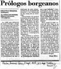 Prologos borgeanos