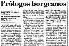 Prologos borgeanos