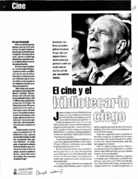 El Cine y el bibliotecario ciego