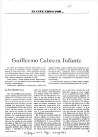 Guillermo Cabrera Infante