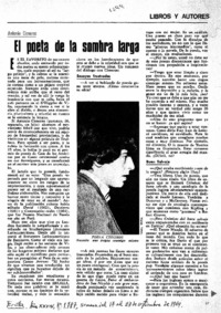 El Poeta de la sombra larga