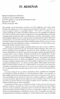 Doce nudos en el pañuelo, antología de jóvenes cuentistas cubanos