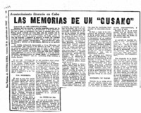 Las memorias de un "gusano"