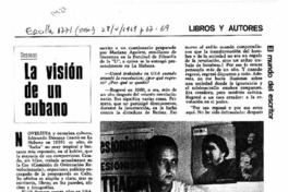 La visión de un cubano.