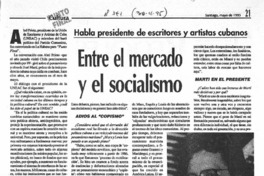 Entre el mercado y el socialismo