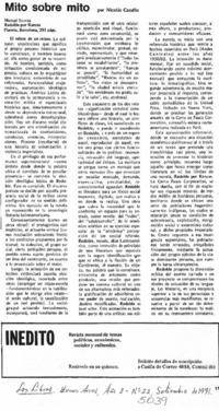 Mito sobre mito