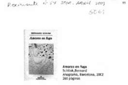 Historias de la intimidad