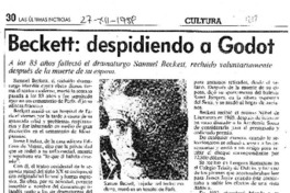 Beckett: despidiendo a Godot