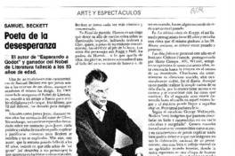 Poeta de la desesperanza.