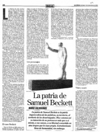 La patria de Samuel Beckett
