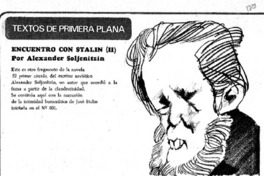 Encuentro con Stalin (II).