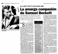 La amarga compasión de Samuel Beckett