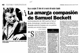 La amarga compasión de Samuel Beckett