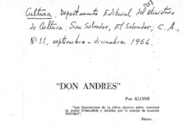Don Andrés"
