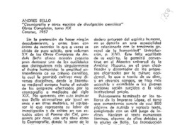 Cosmografía y otros escritos de divulgación científica"