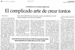 El complicado arte de crear tontos