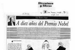 A diez años del Premio Nobel