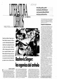 Bashevis Singer, las agonías del anhelo