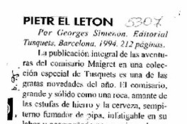 Piert el Letón.