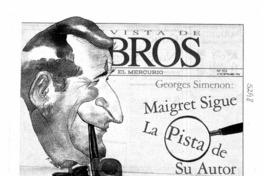 Georges Simenon, Maigret sigue la pista de su autor