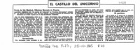El Castillo del unicornio.