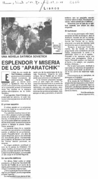 Esplendor y miseria de los "Aparatchik"