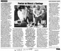 Poetas en Moscú y Santiago