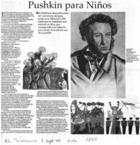 Pushkin para niños.