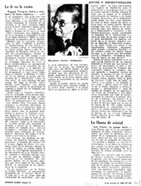 La fé en la razón.