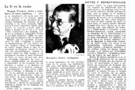 La fé en la razón.