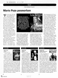 Mario Puzo posmortem