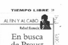 En busca de Proust