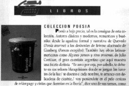 Colección poesía.