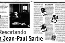 Rescatando a Jean-Paul Sartre.