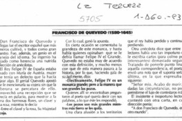 Francisco de Quevedo (1580-1645).