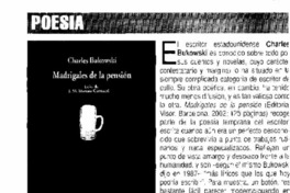 Madrigales de la pensión